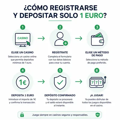 casino con deposito minimo de 1 euro